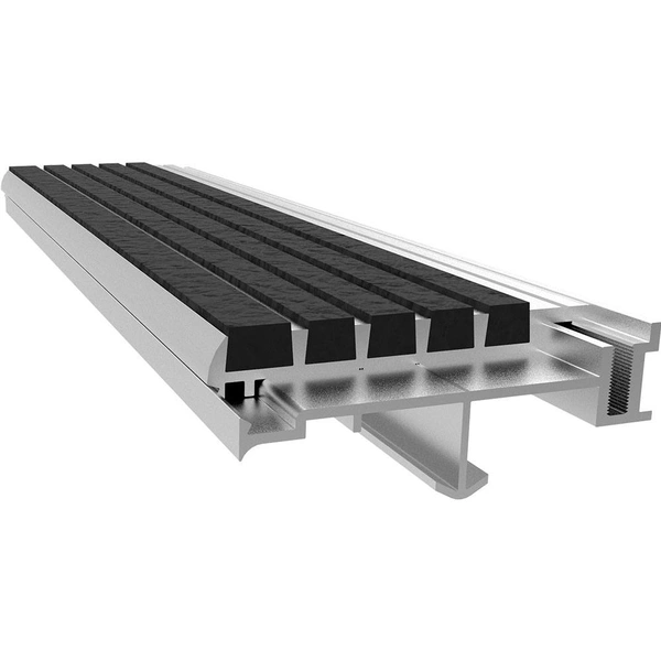 Two-Part Ribbed Abrasive Stair Nosings